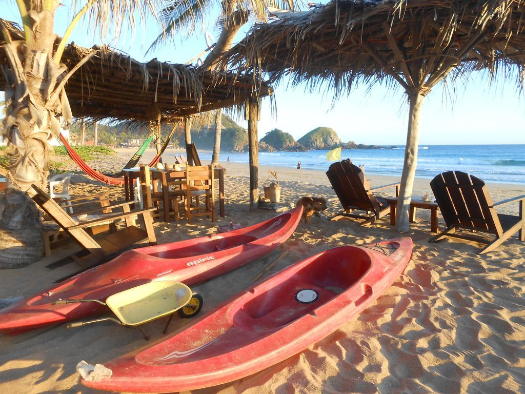 Cafe Maya - Casa Acalli Zipolite Ngoại thất bức ảnh